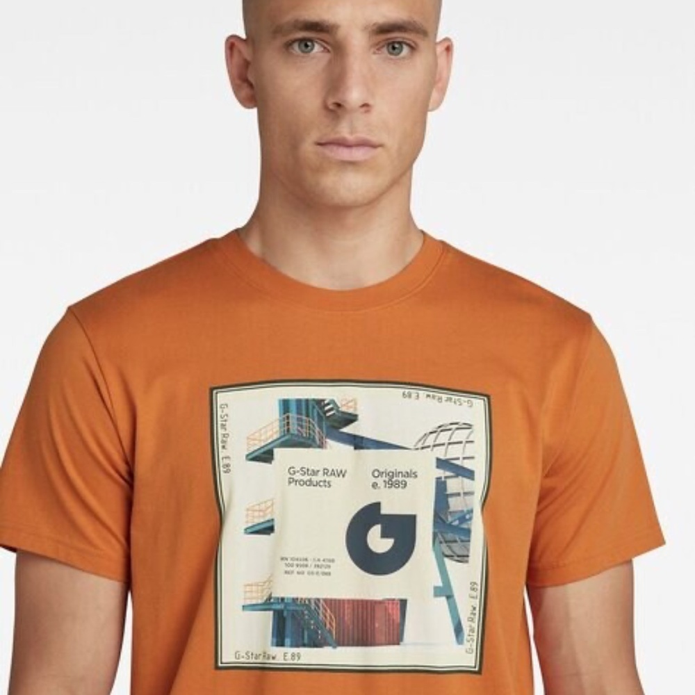 G-star fashion Limited edition photoprint T-shirt